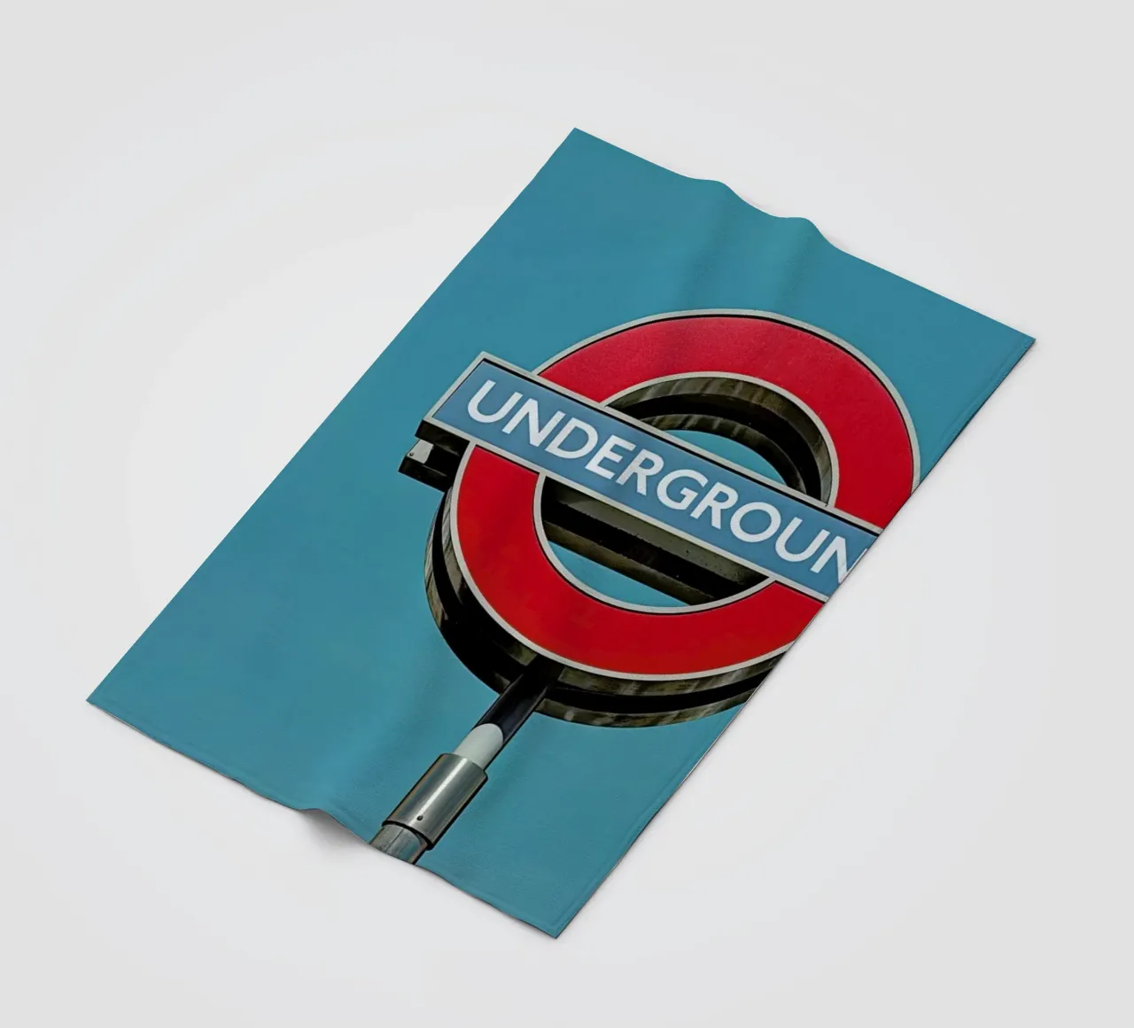 Underground fleece blanket by Michael Belhadi