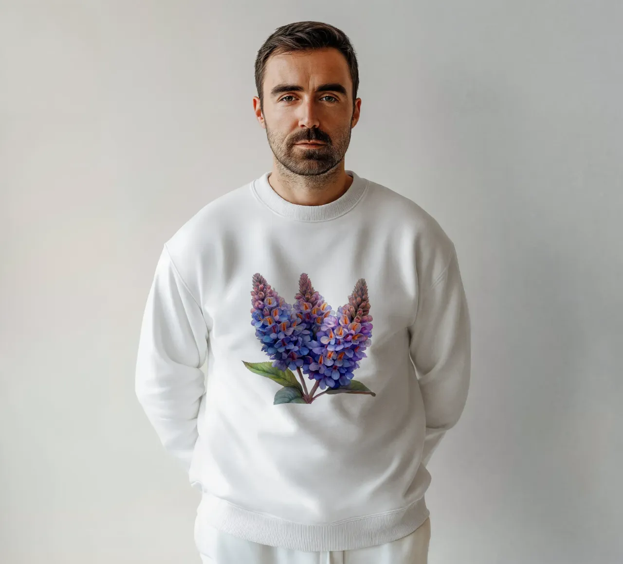 Fiore del cespuglio di farfalle 4 felpa da Bold Blooms