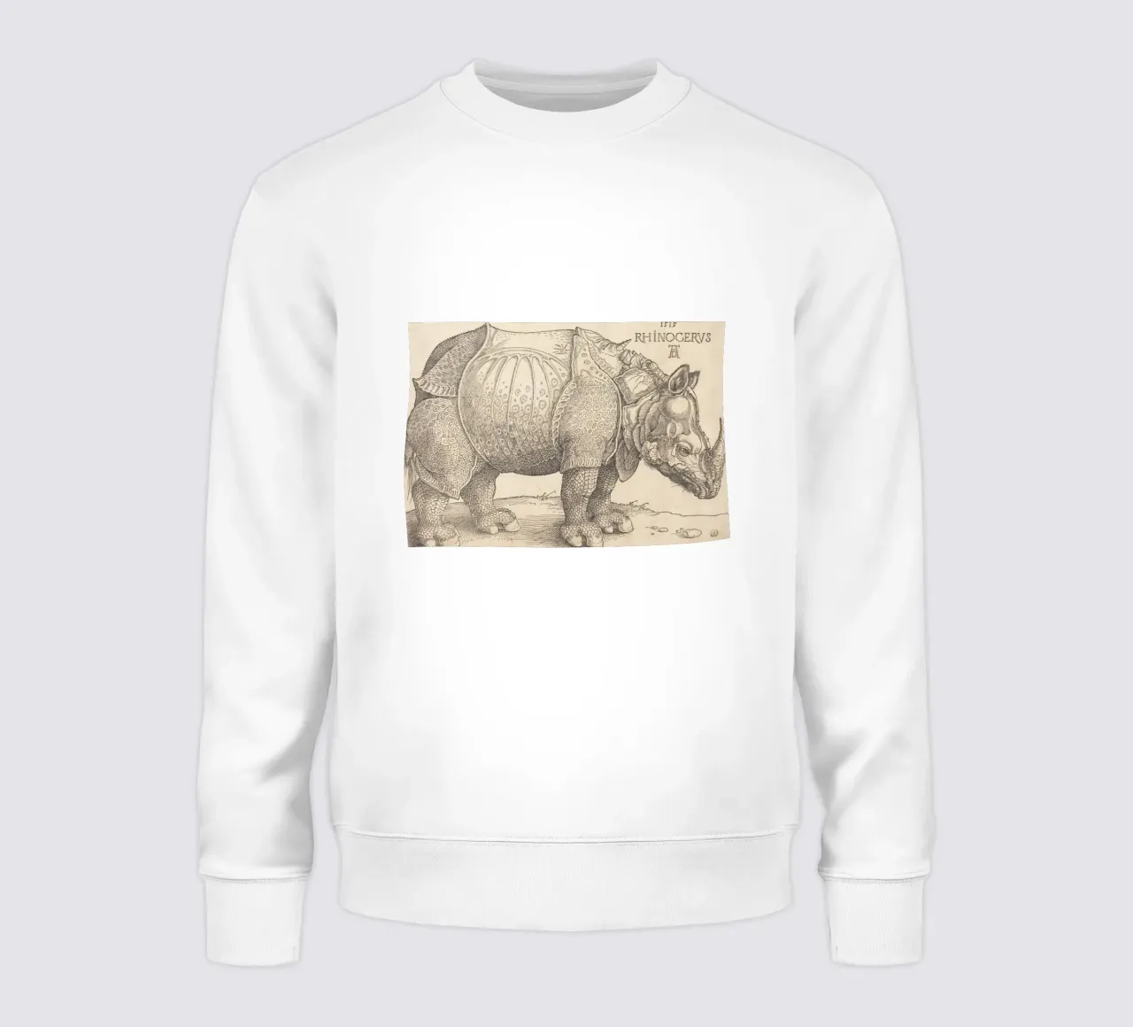 Albrecht Dürer - Das Rhinozeros Sweatshirt von Timeless Artworks