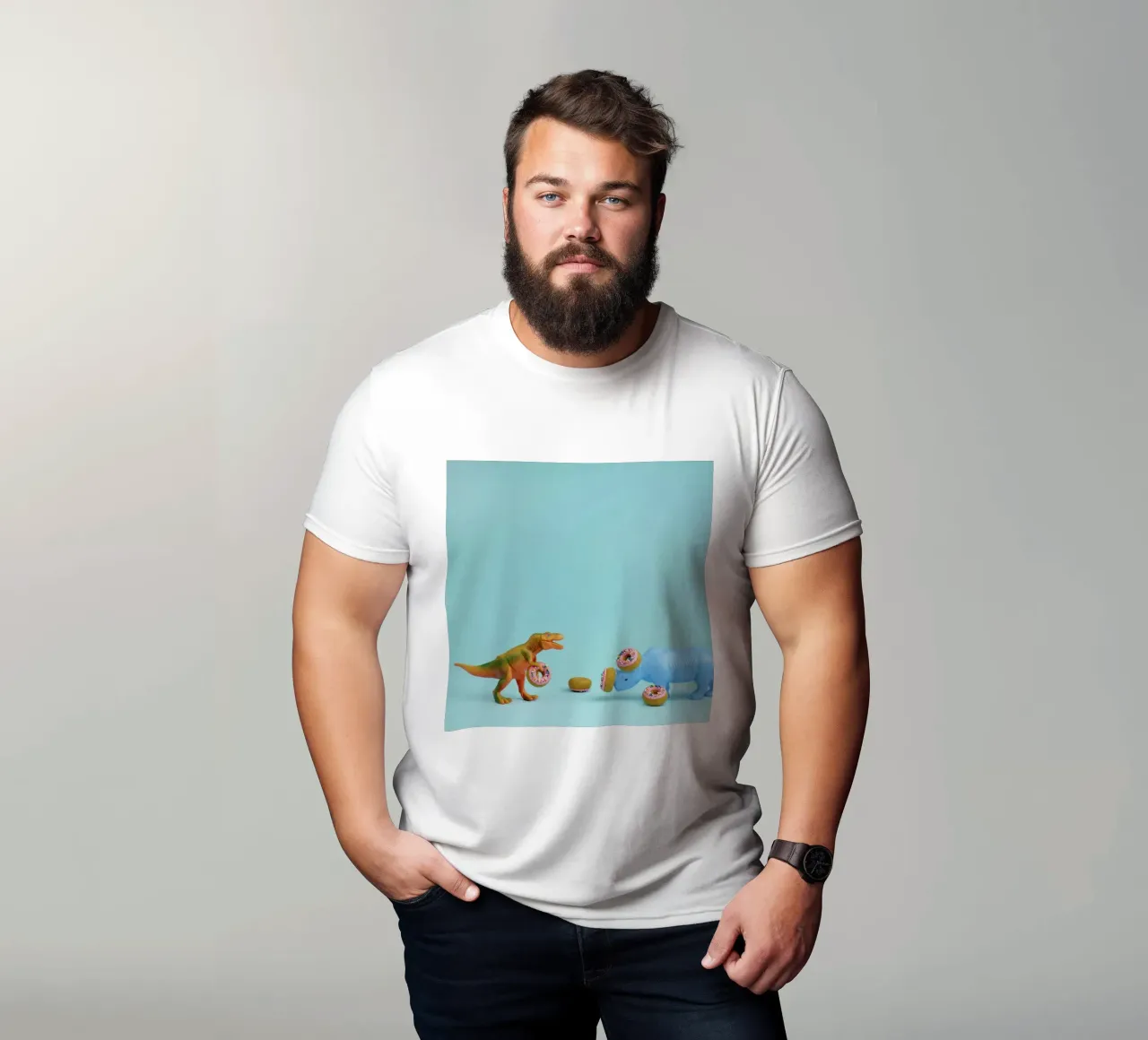 Ring Toss t-shirt by Juj Winn