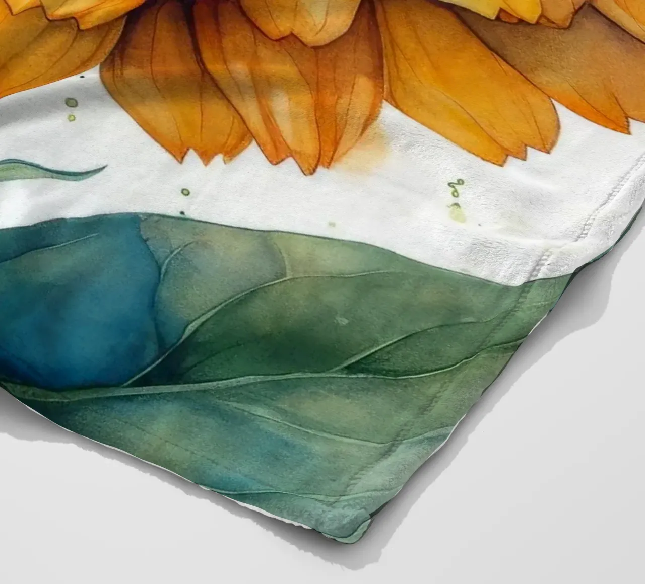 Fiore di calendula 4 coperta in pile da Bold Blooms