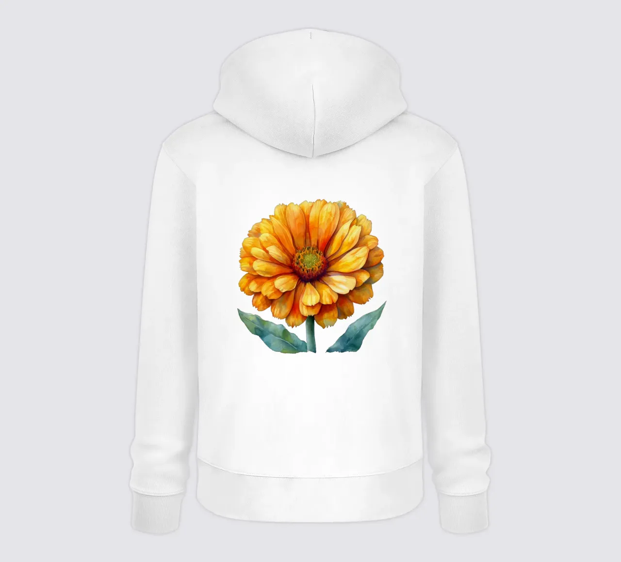 Fiore di calendula 1 felpa con cappuccio da Bold Blooms