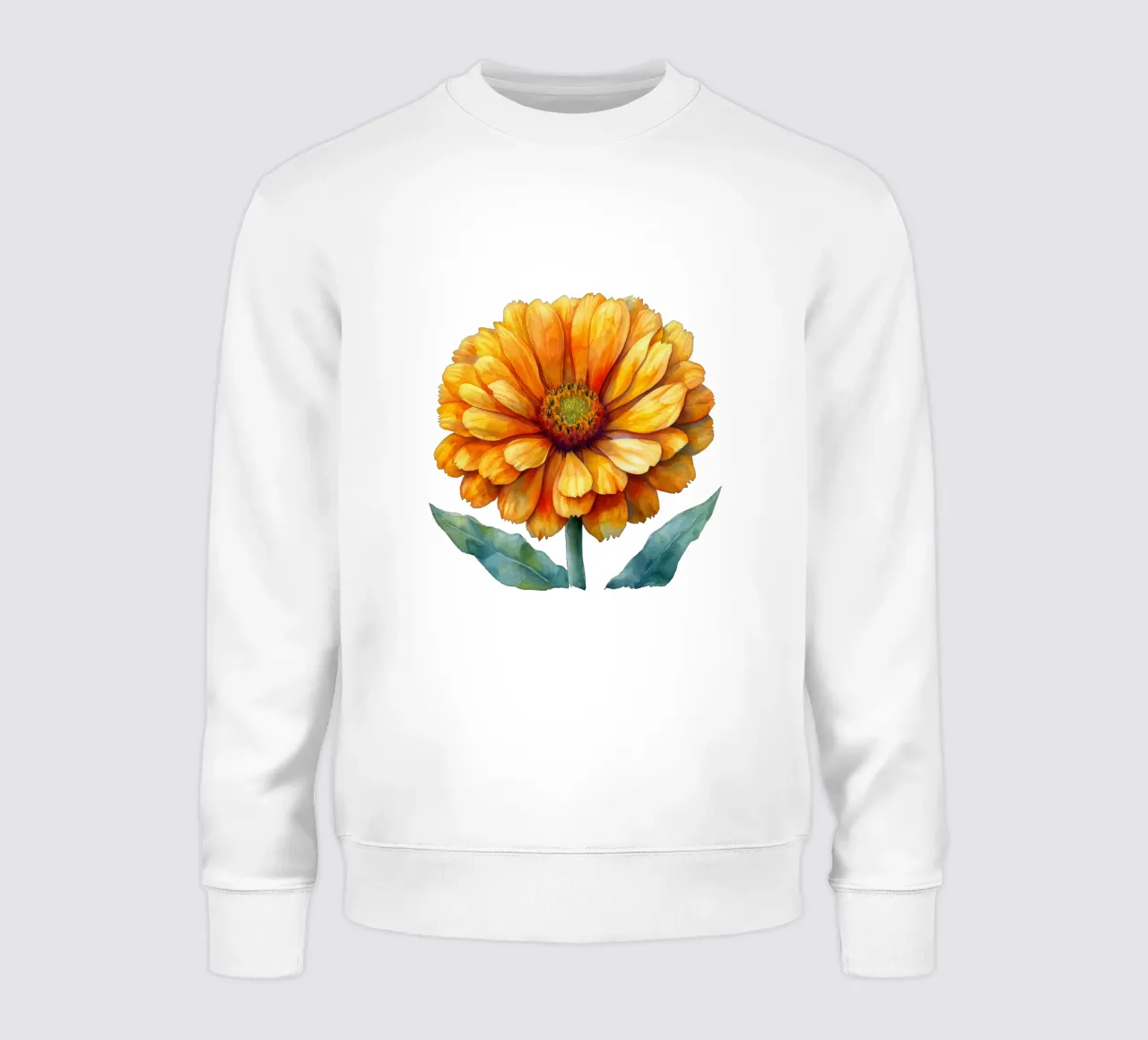 Fiore di calendula 1 felpa da Bold Blooms
