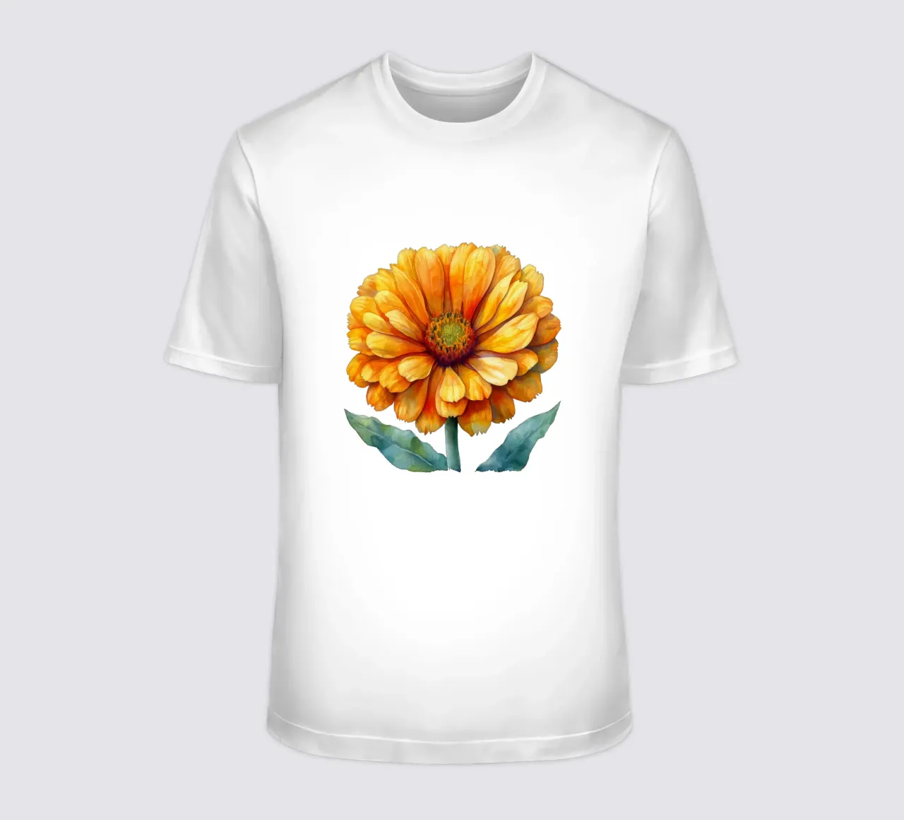 Calendula Flower 1 t-shirt by Bold Blooms