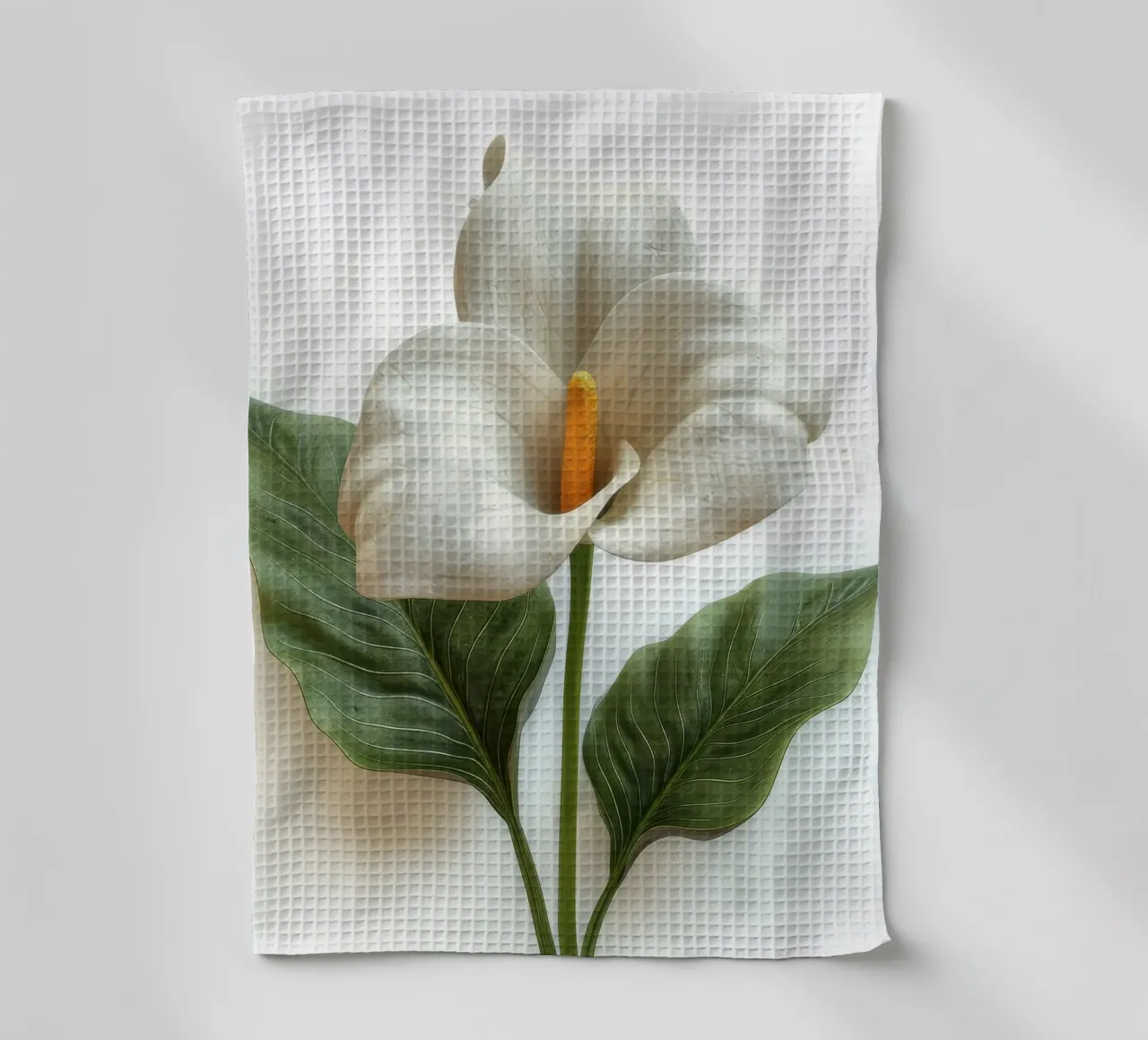 Fiore di calla 2 canovaccio da cucina da Bold Blooms