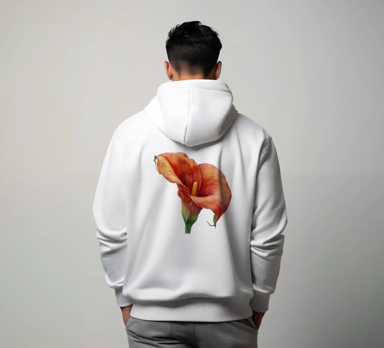 Fiore di calla 3 felpa con cappuccio da Bold Blooms