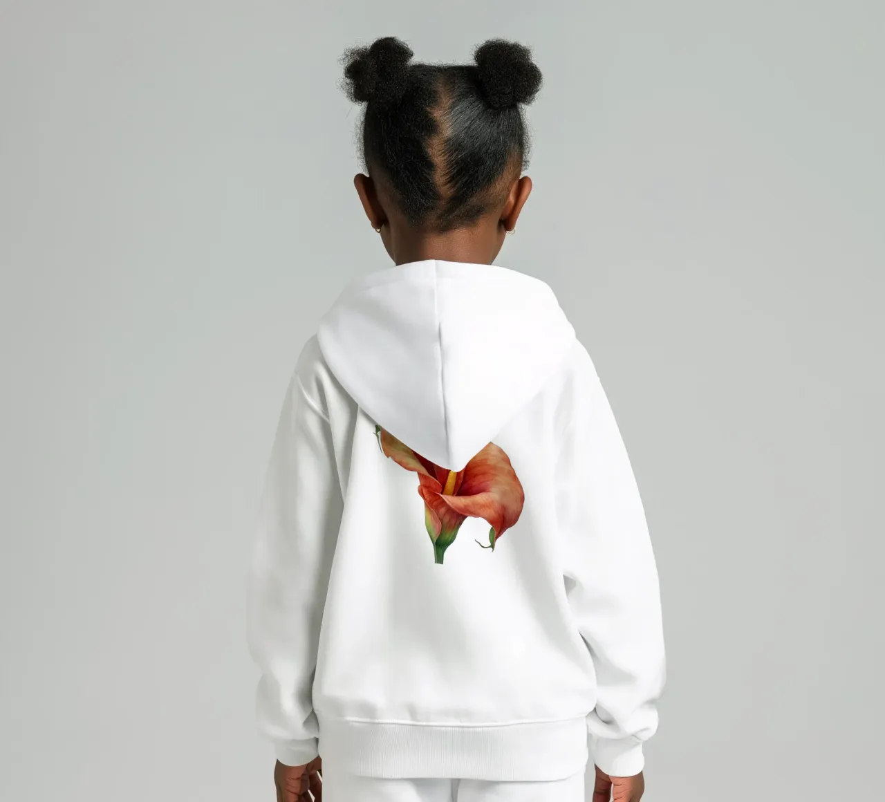 Fleur de Calla Lily 3 sweat à capuche enfant de Bold Blooms