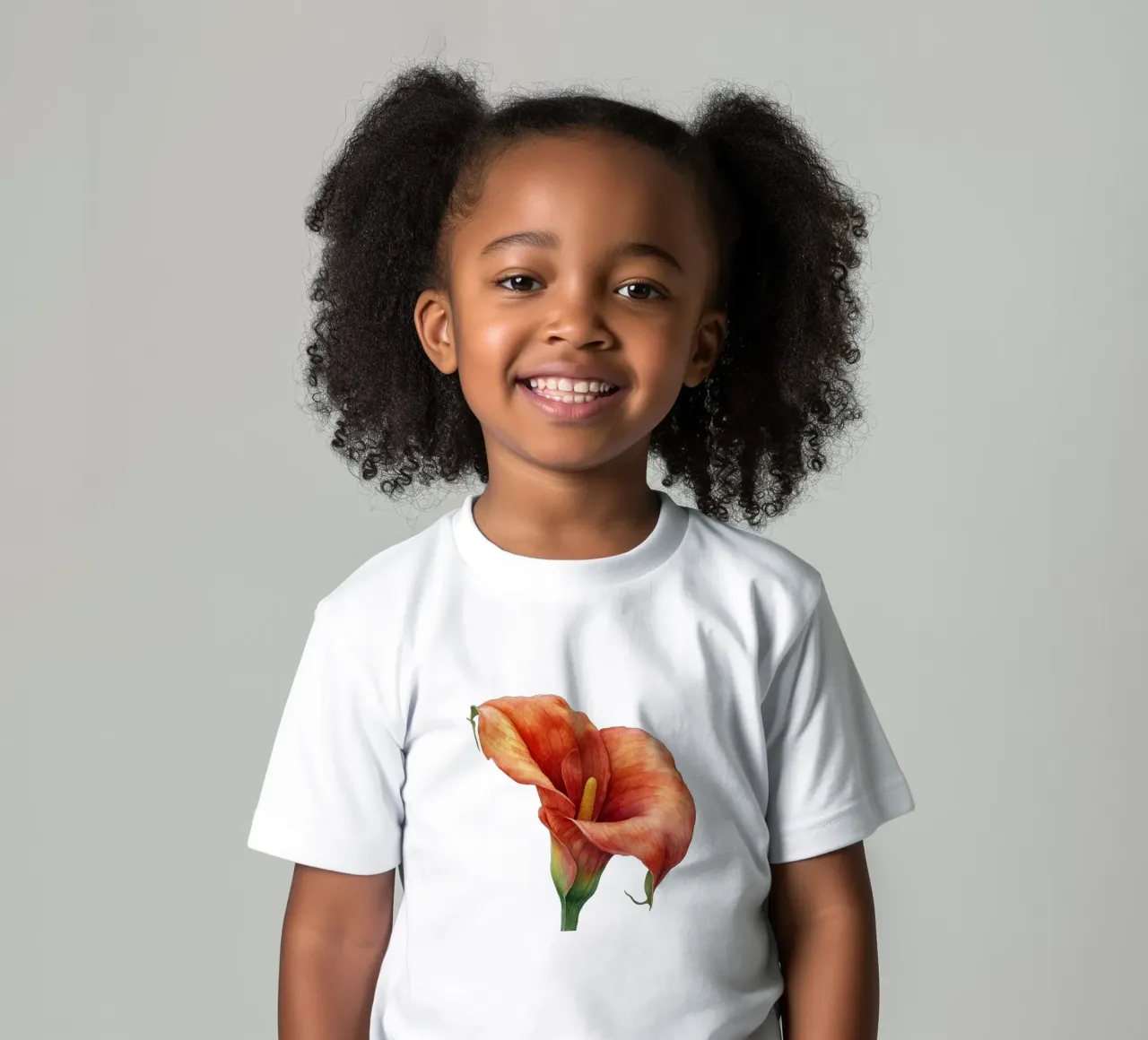 Calla-Lilie Blume 3 Kinder T-Shirt von Bold Blooms