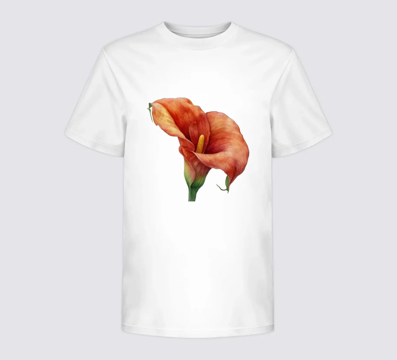 Calla-Lilie Blume 3 Kinder T-Shirt von Bold Blooms