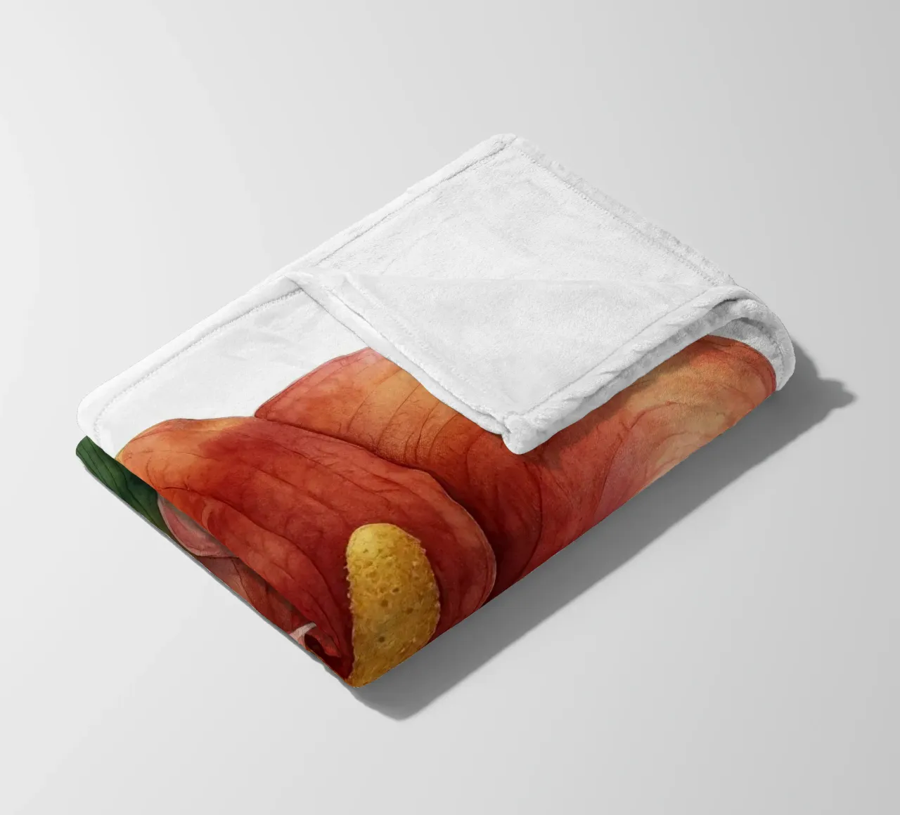 Fiore di calla 3 coperta in pile da Bold Blooms