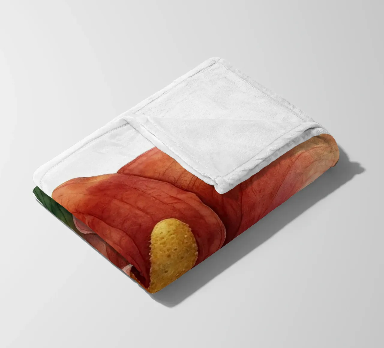 Fiore di calla 3 coperta in pile da Bold Blooms