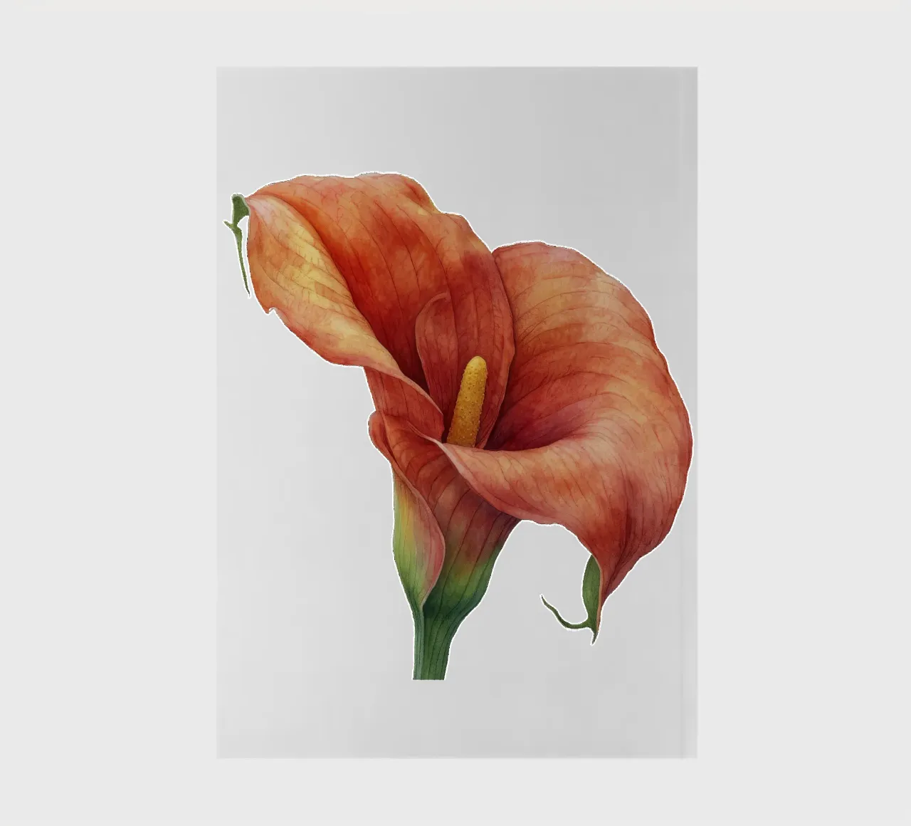 Fleur de Calla Lily 3 carnet de notes de Bold Blooms