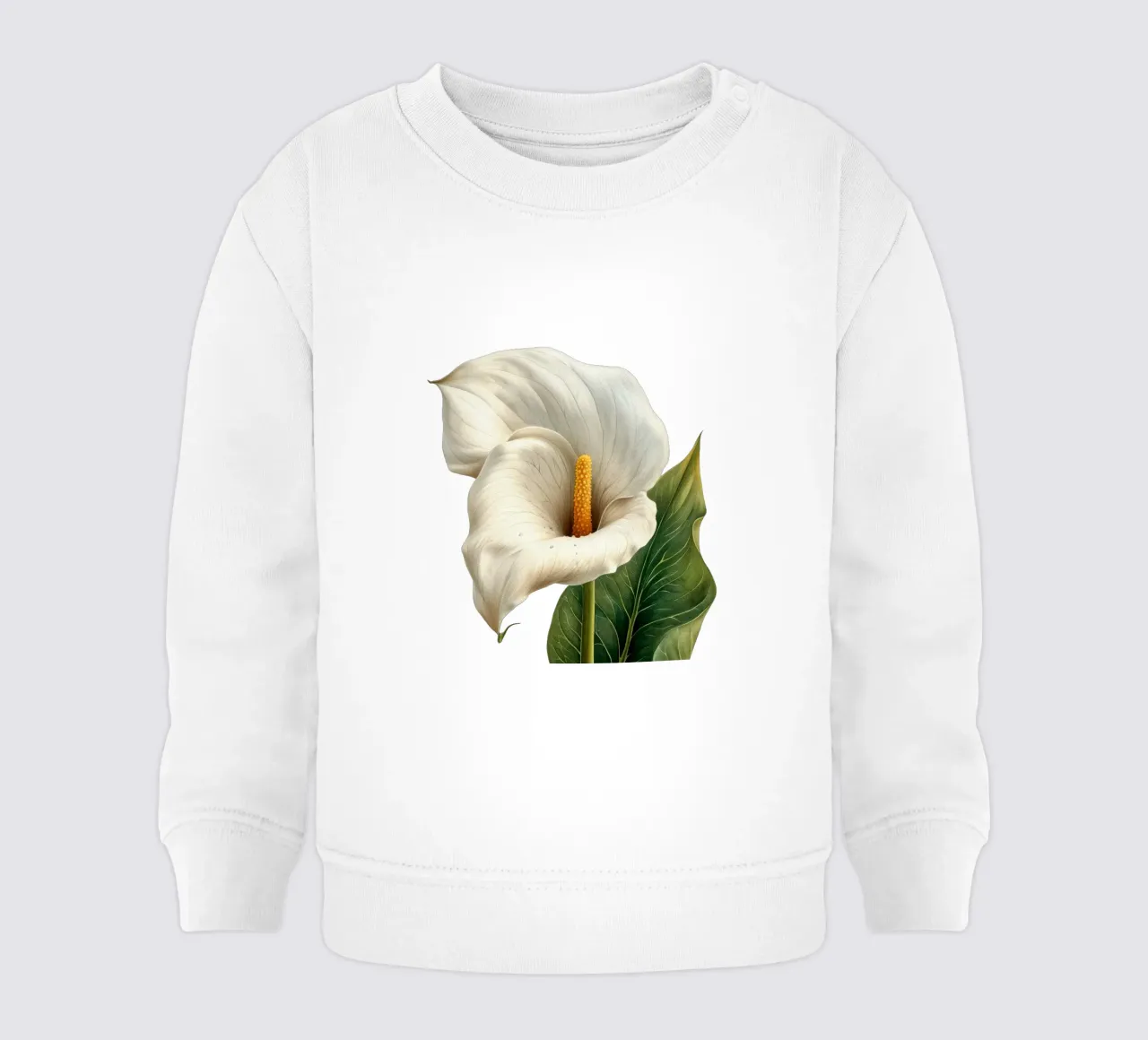 Fiore di calla 4 felpa neonato da Bold Blooms