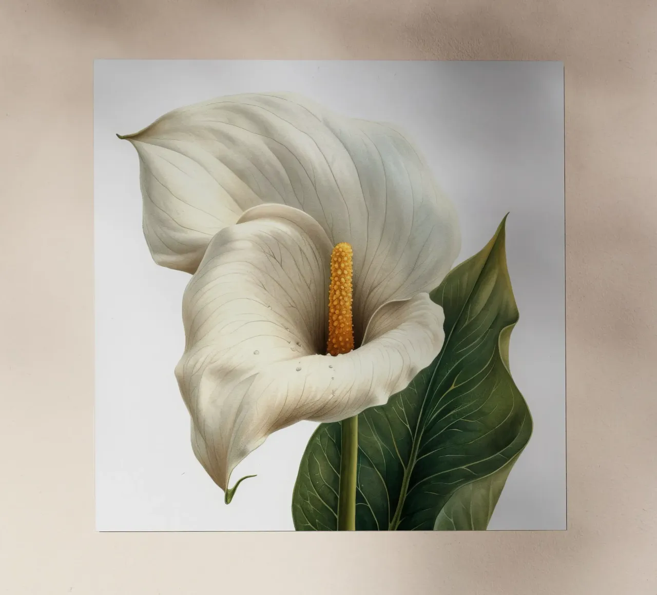 Fiore di calla 4 pellicola backlit da Bold Blooms