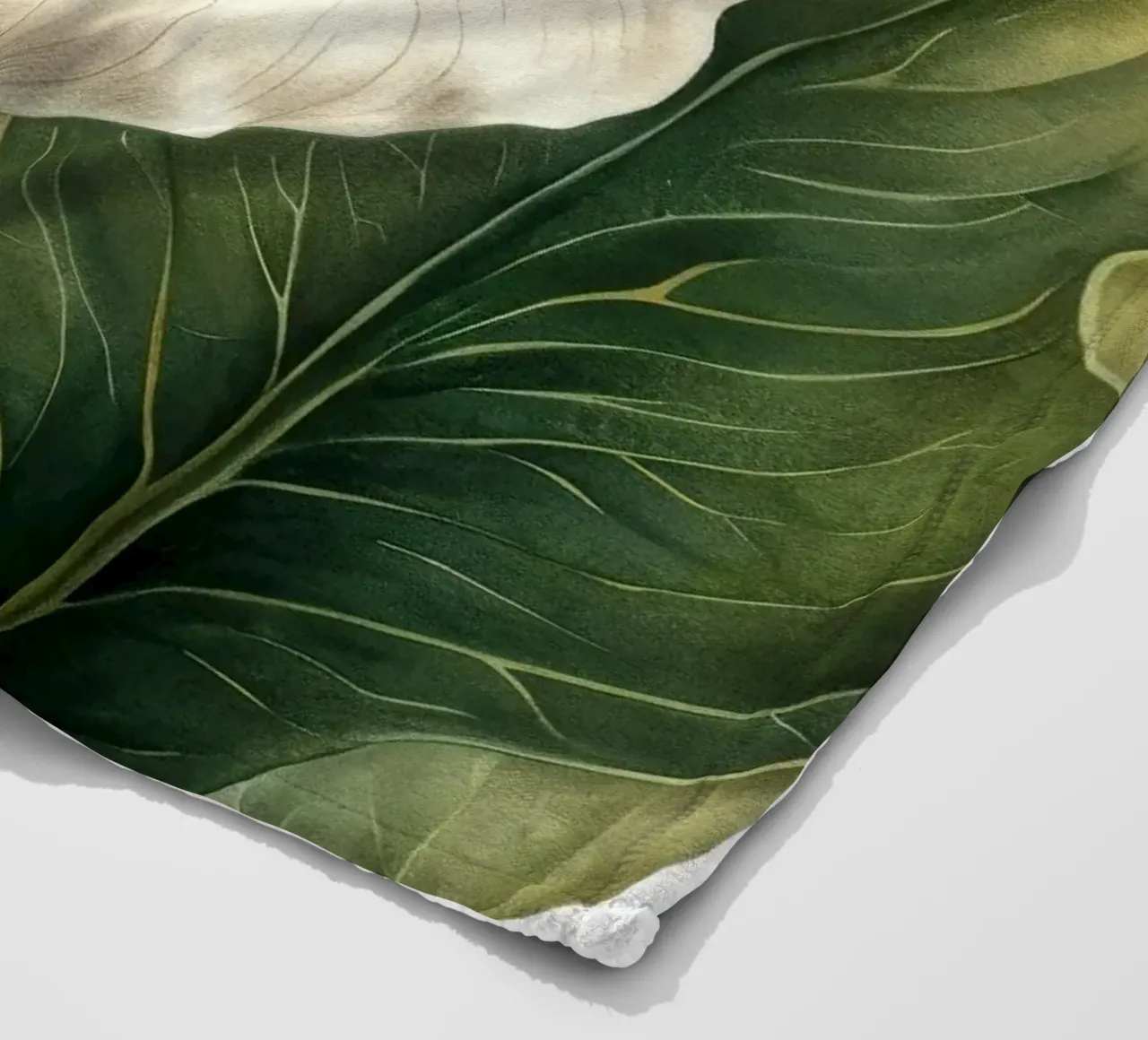 Fiore di calla 4 coperta in pile da Bold Blooms