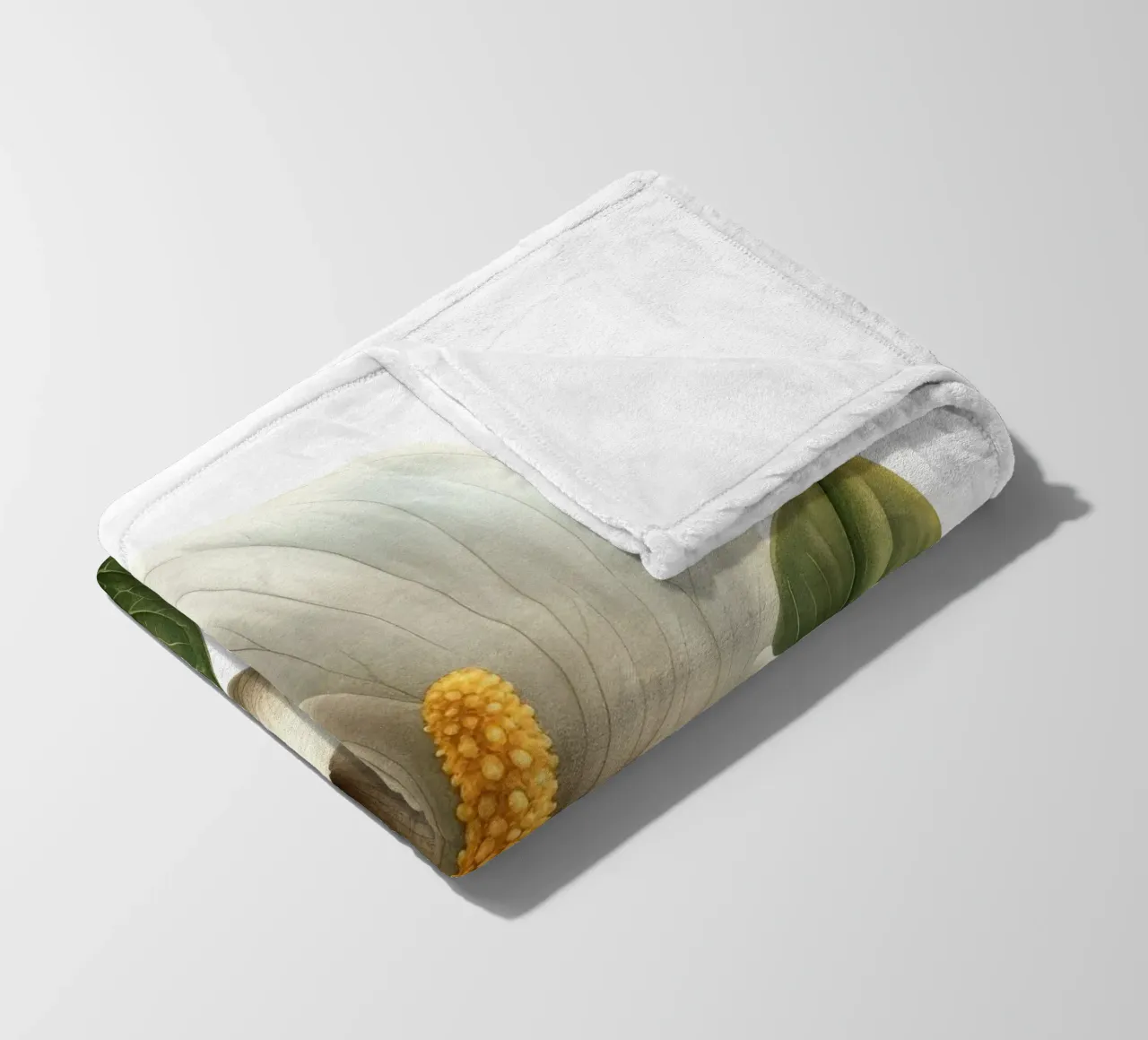 Fiore di calla 4 coperta in pile da Bold Blooms