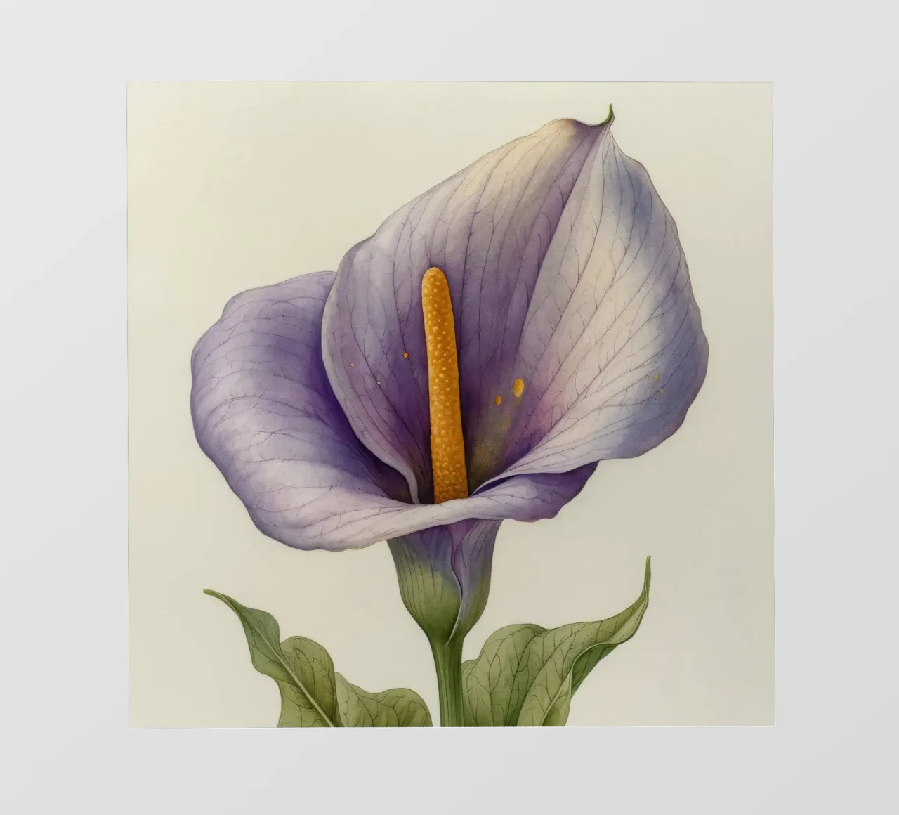Fiore di calla 1 telo in pvc da Bold Blooms