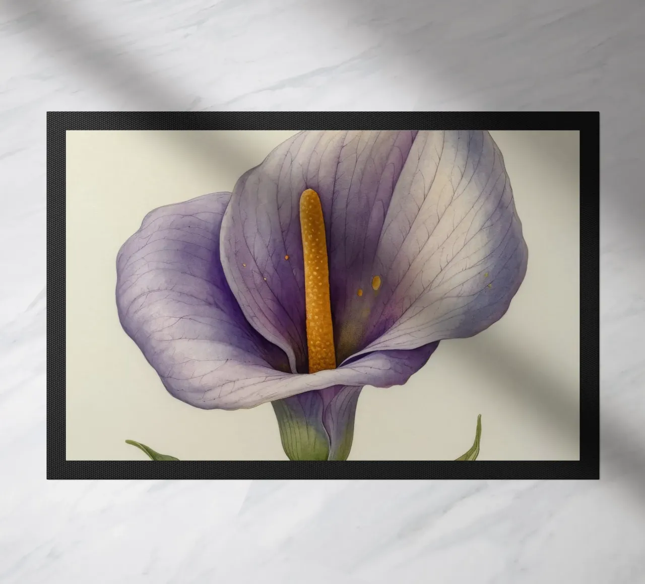 Fiore di calla 1 zerbino da Bold Blooms
