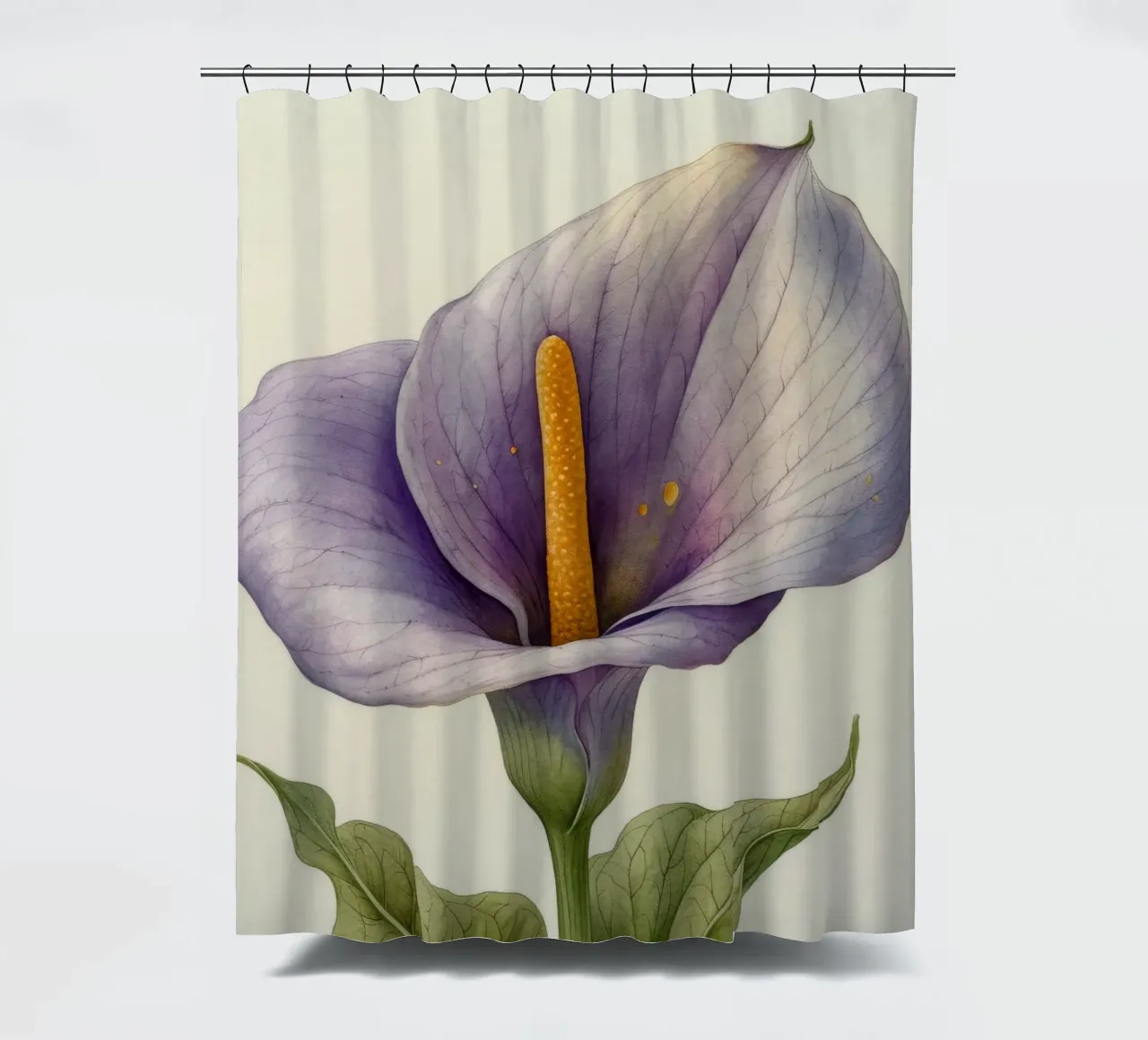 Fiore di calla 1 tenda da doccia da Bold Blooms