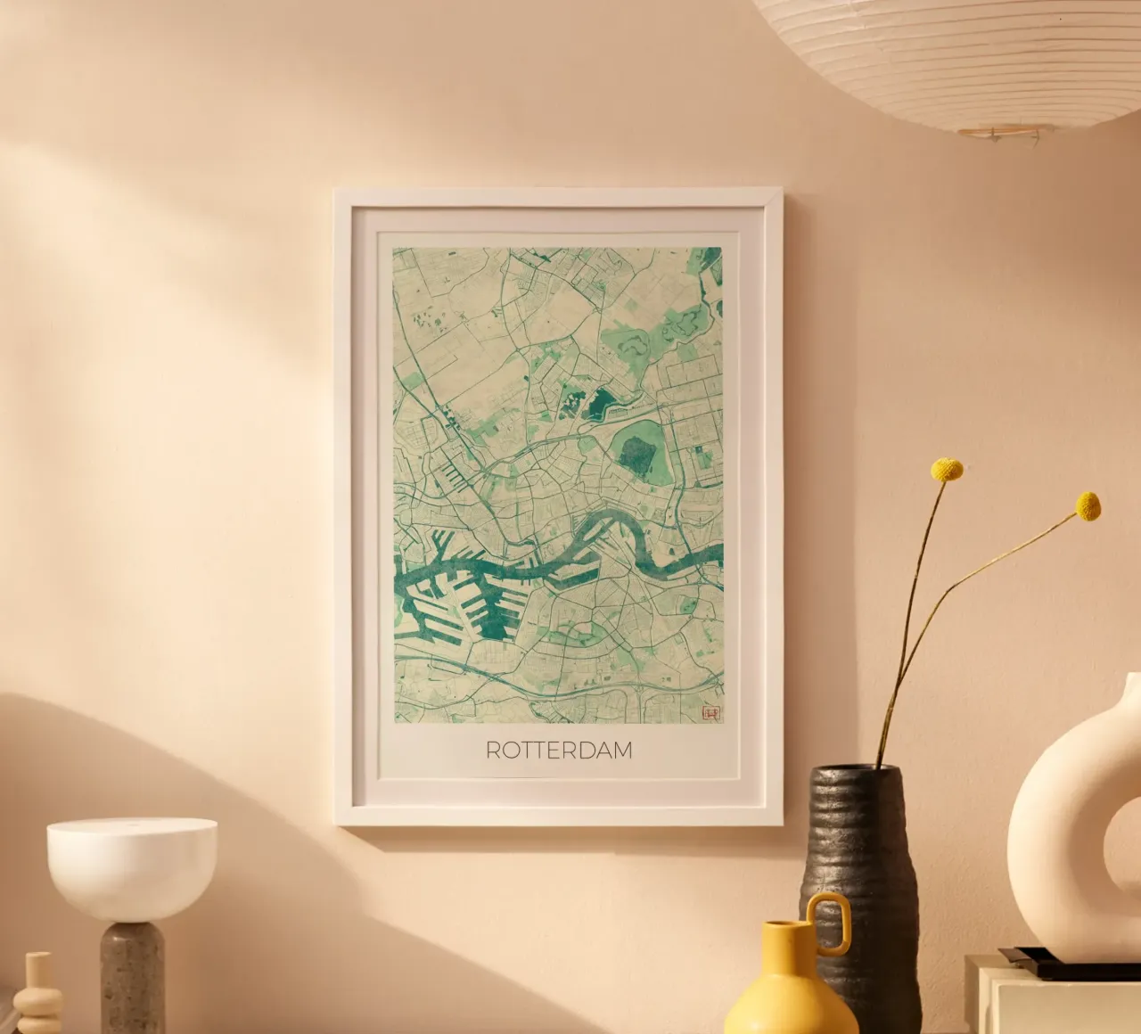 Rotterdam Vintage hahnemühle by Hubert Roguski