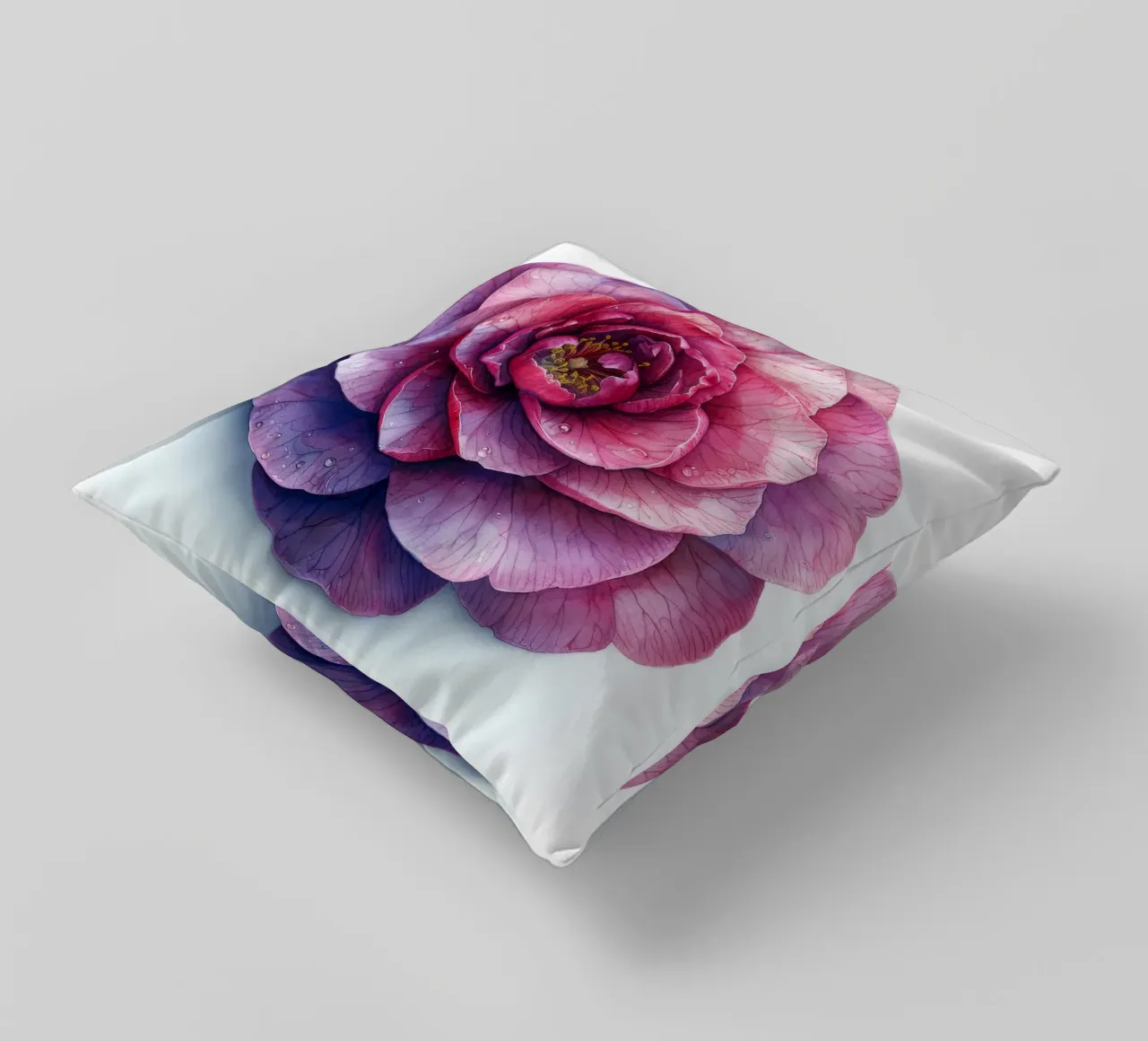 Fiore di camelia 4 cuscino da Bold Blooms