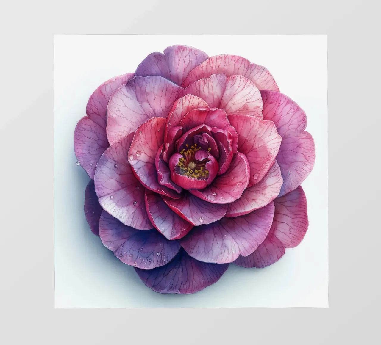 Fiore di camelia 4 pellicola backlit da Bold Blooms