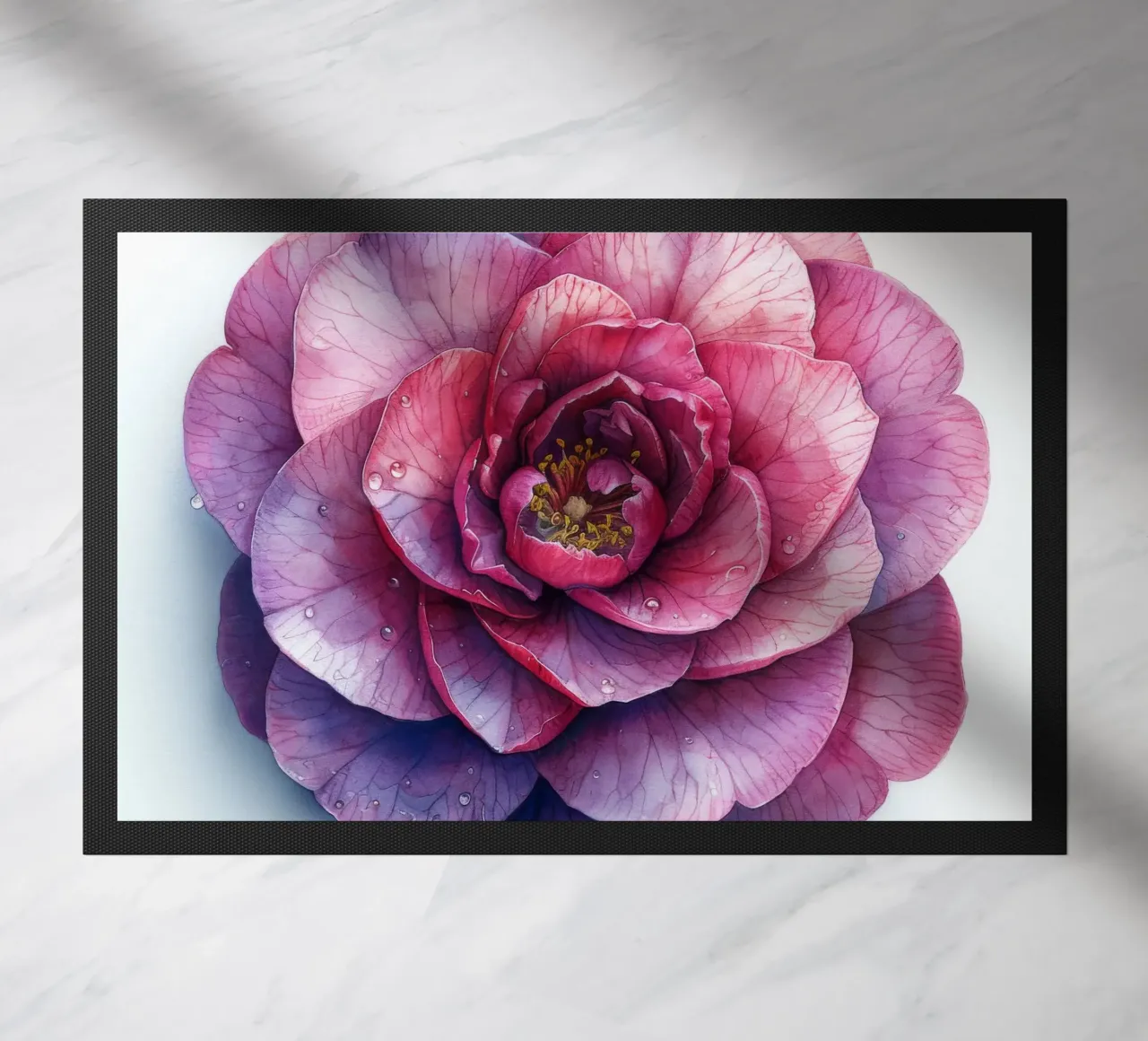 Fiore di camelia 4 zerbino da Bold Blooms