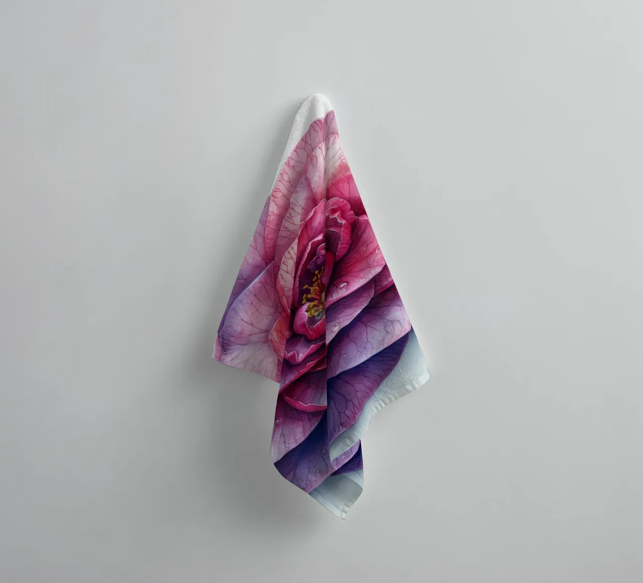 Camellia Flower 4 towel by Bold Blooms