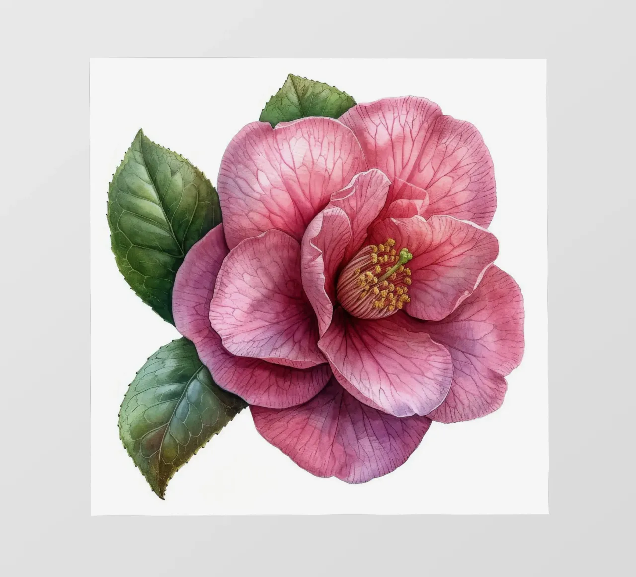 Fiore di camelia 1 pellicola backlit da Bold Blooms