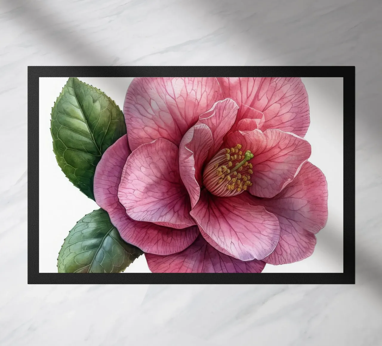 Fiore di camelia 1 zerbino da Bold Blooms