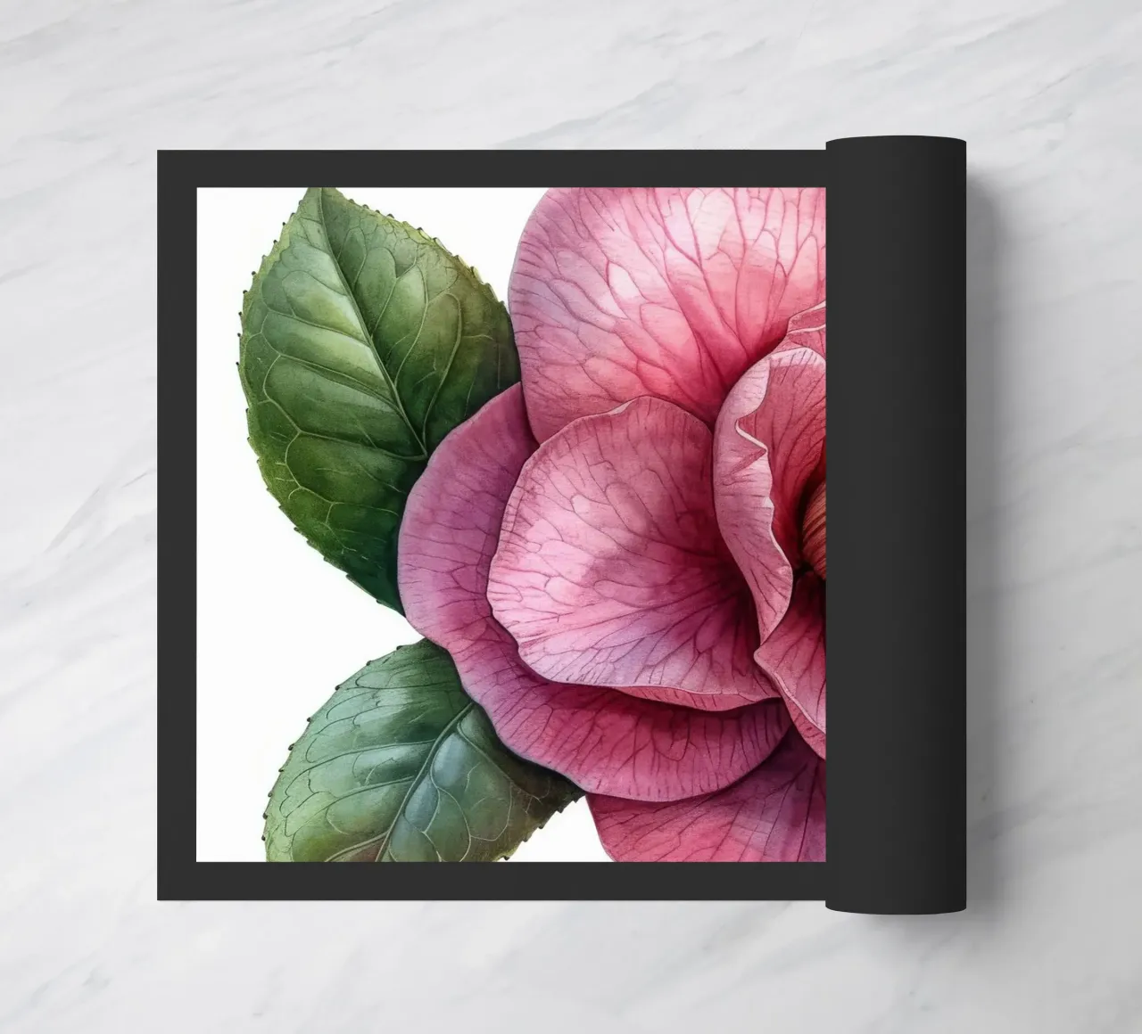 Fiore di camelia 1 zerbino da Bold Blooms