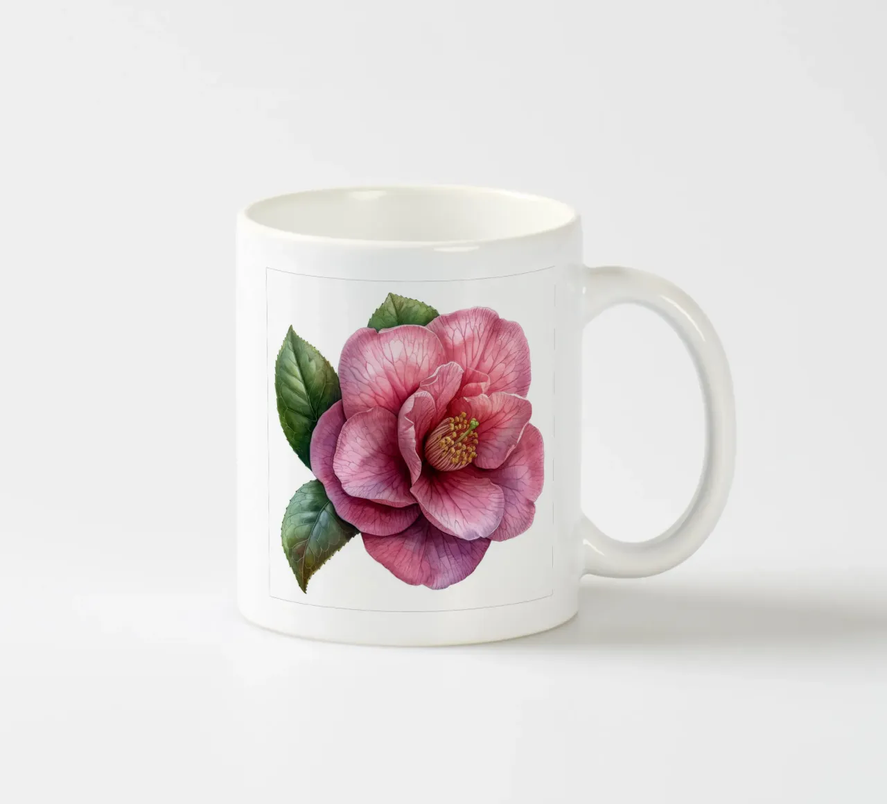Fiore di camelia 1 tazza in ceramica da Bold Blooms
