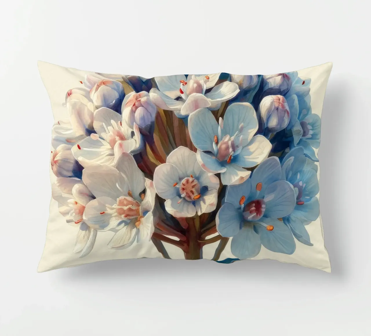Fiore di Candytuft 2 cuscino da Bold Blooms