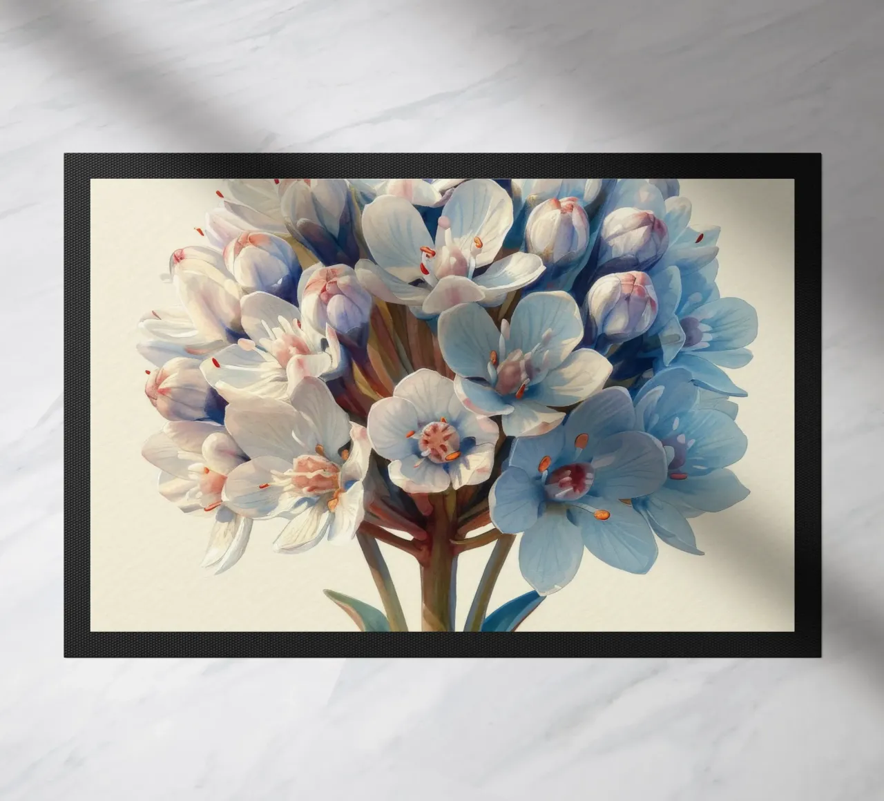 Fiore di Candytuft 2 zerbino da Bold Blooms