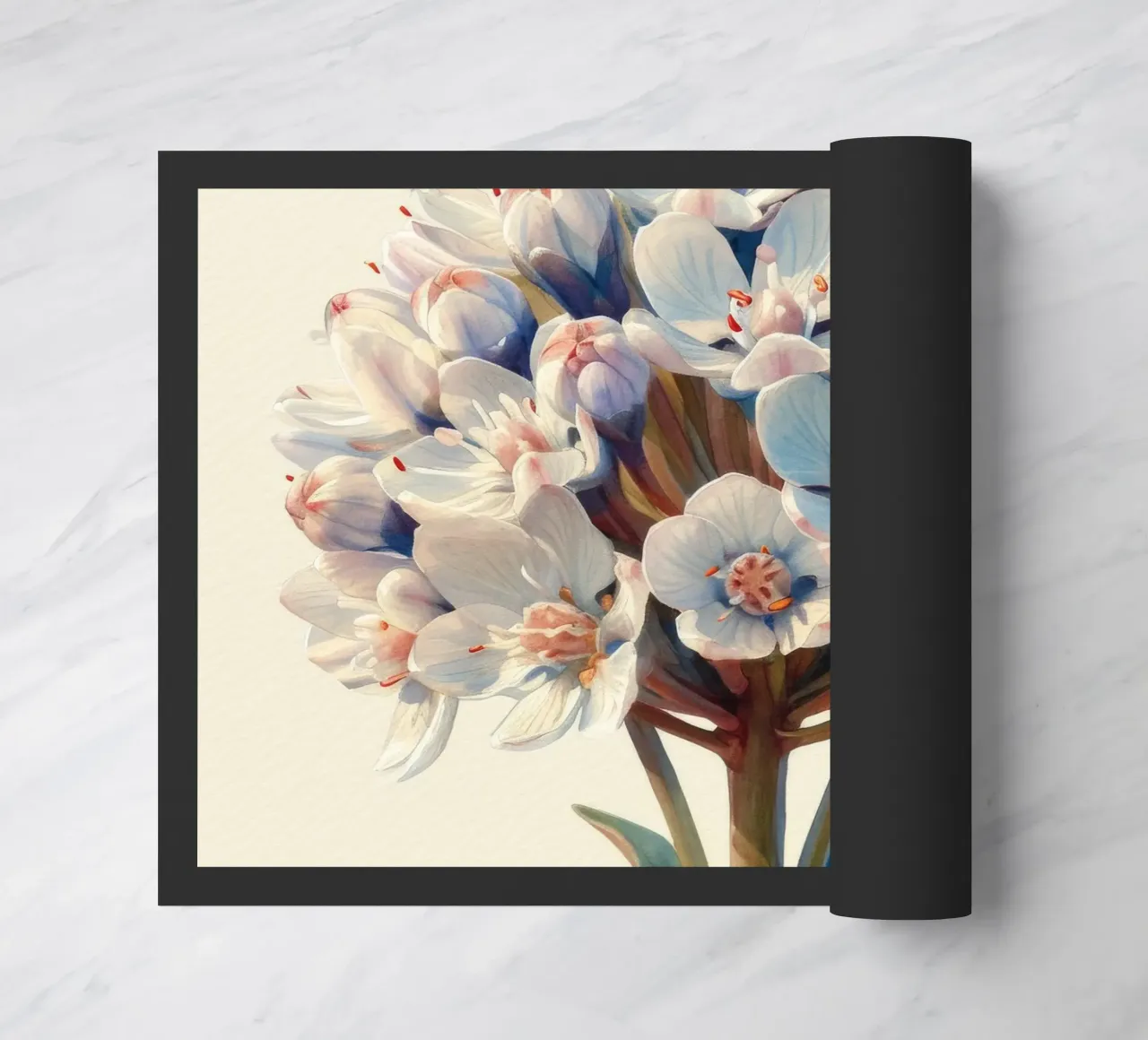 Fiore di Candytuft 2 zerbino da Bold Blooms