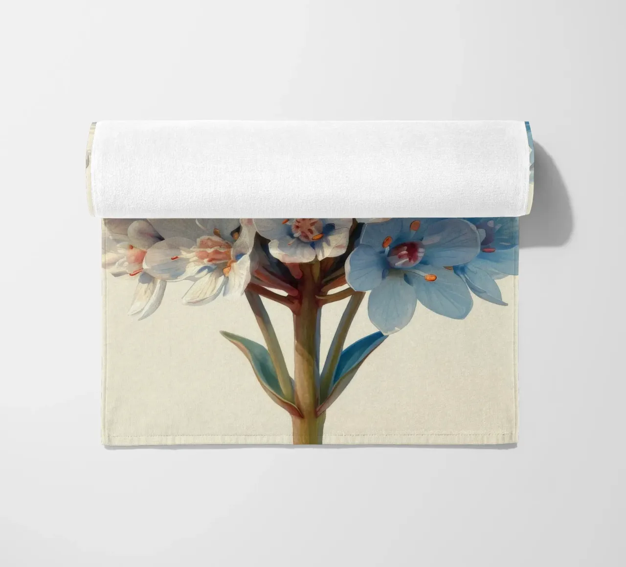 Fiore di Candytuft 2 telo mare da Bold Blooms