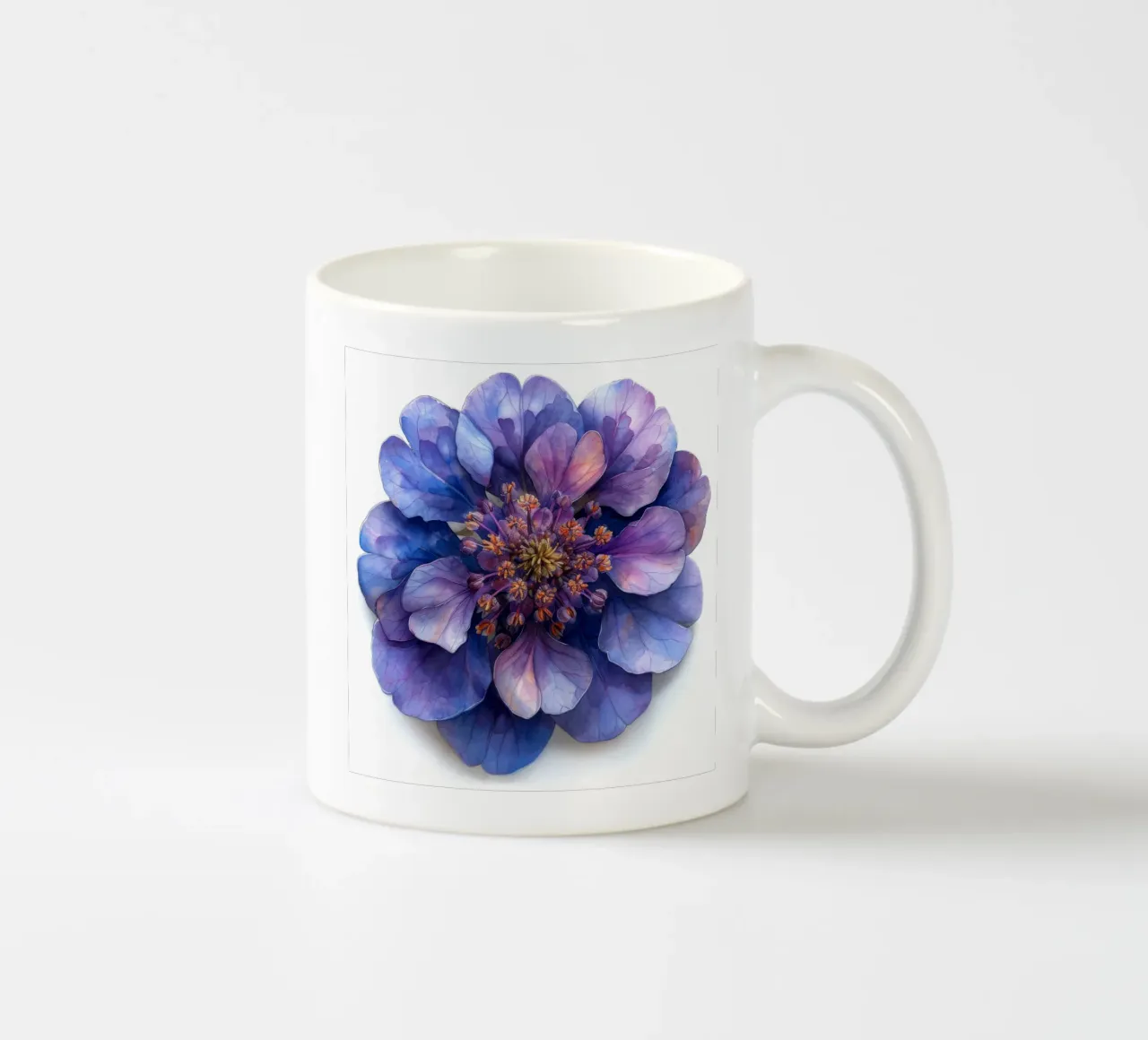 Fiore di Candytuft 3 tazza in ceramica da Bold Blooms