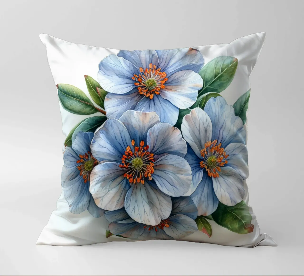 Fiore di Candytuft 4 cuscino da Bold Blooms