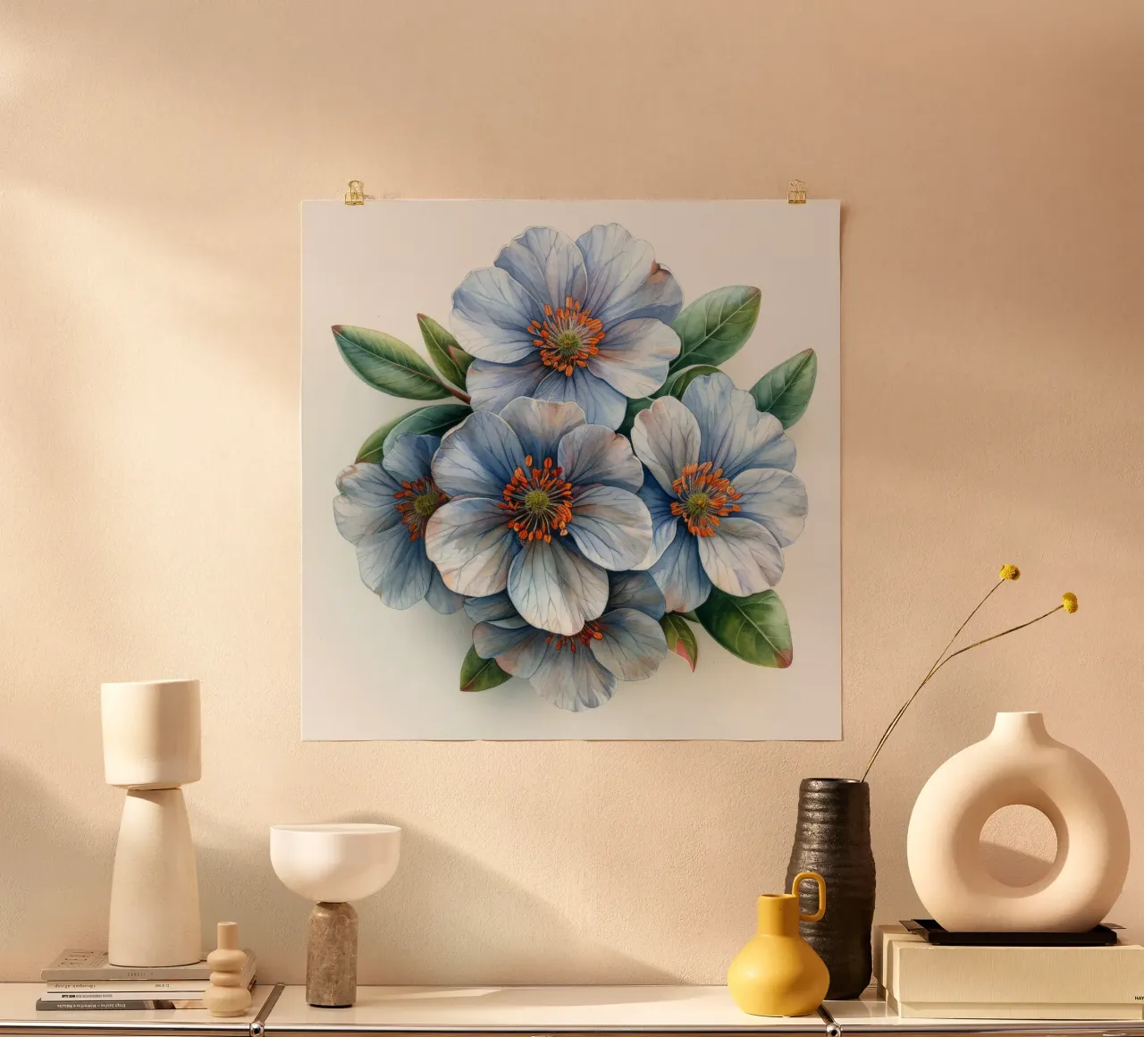 Fiore di Candytuft 4 poster da Bold Blooms