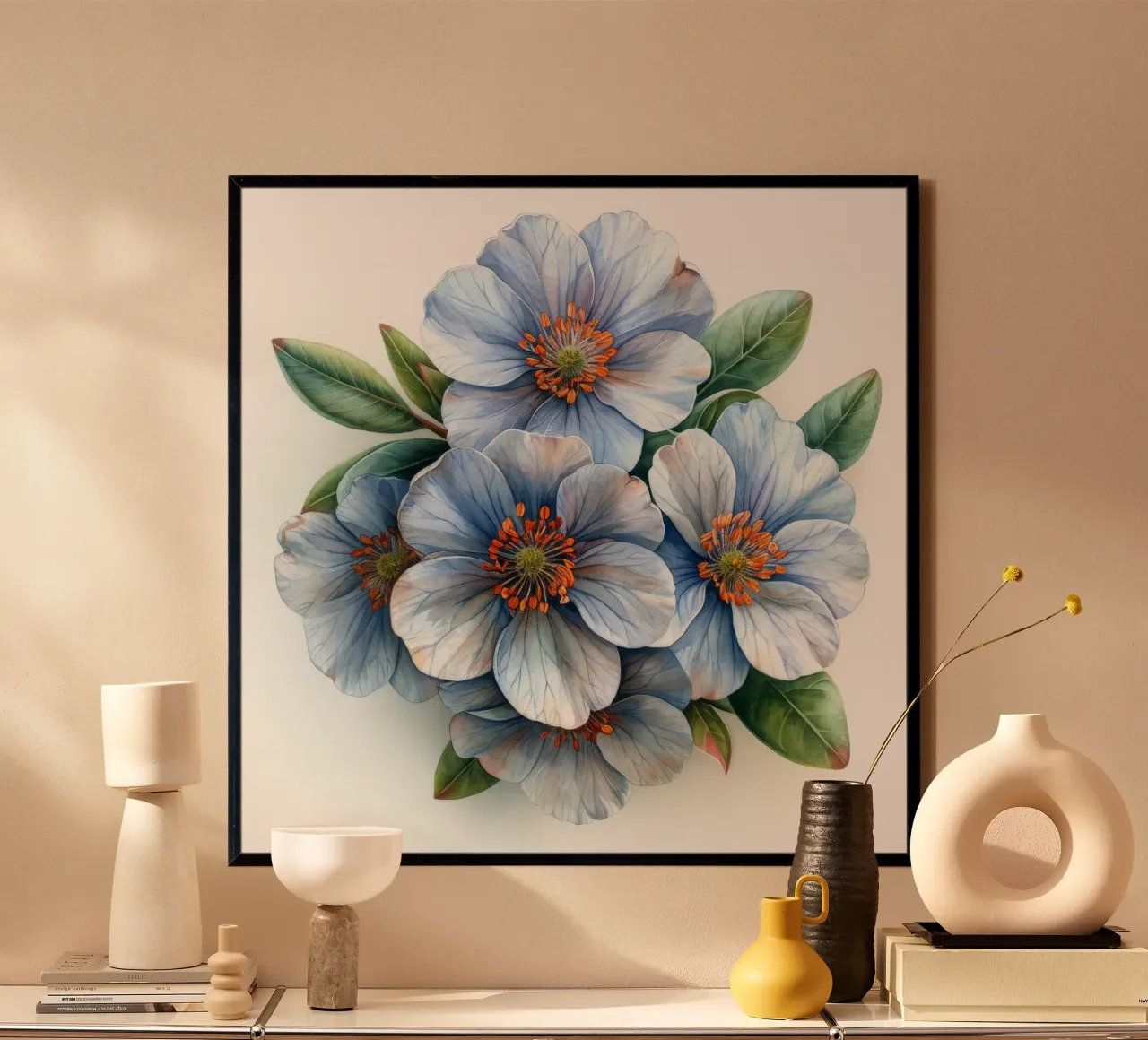 Fiore di Candytuft 4 poster da Bold Blooms