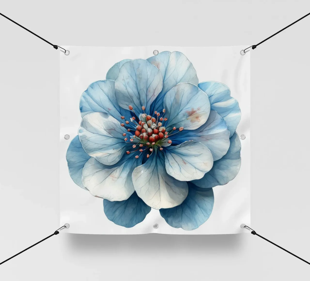Fiore di Candytuft 1 telo in pvc da Bold Blooms