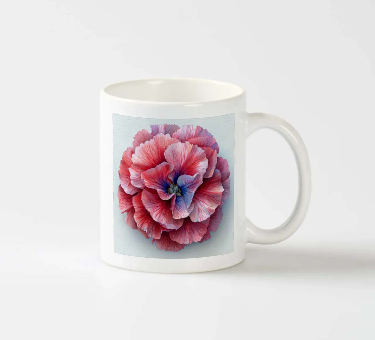 Fiore di garofano 2 tazza in ceramica da Bold Blooms