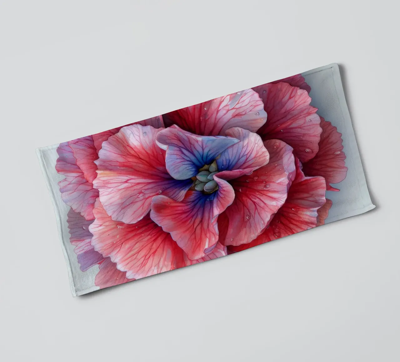 Flor de clavel 2 toalla de baño de Bold Blooms