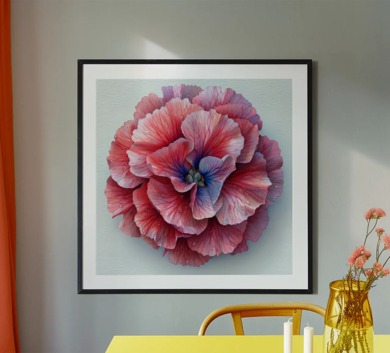 Carnation Flower 2 poster by Bold Blooms