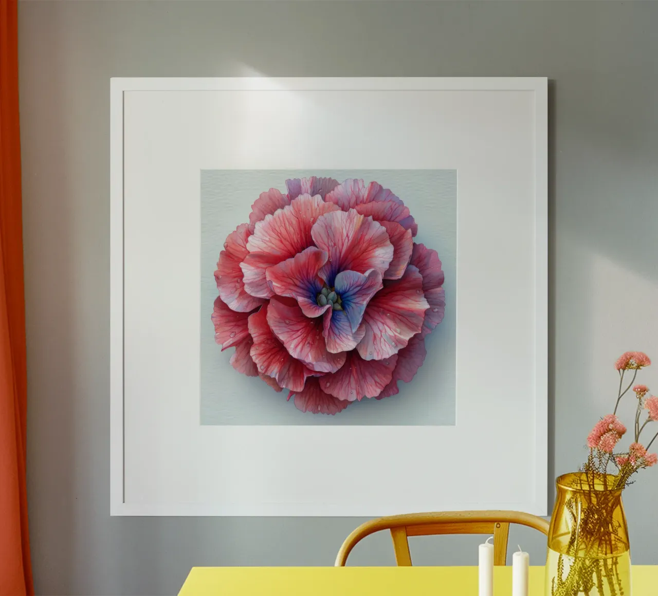 Carnation Flower 2 poster by Bold Blooms