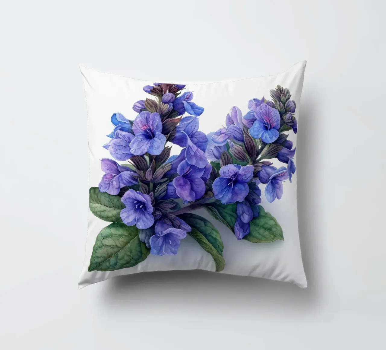 Fiore di menta 2 cuscino da Bold Blooms