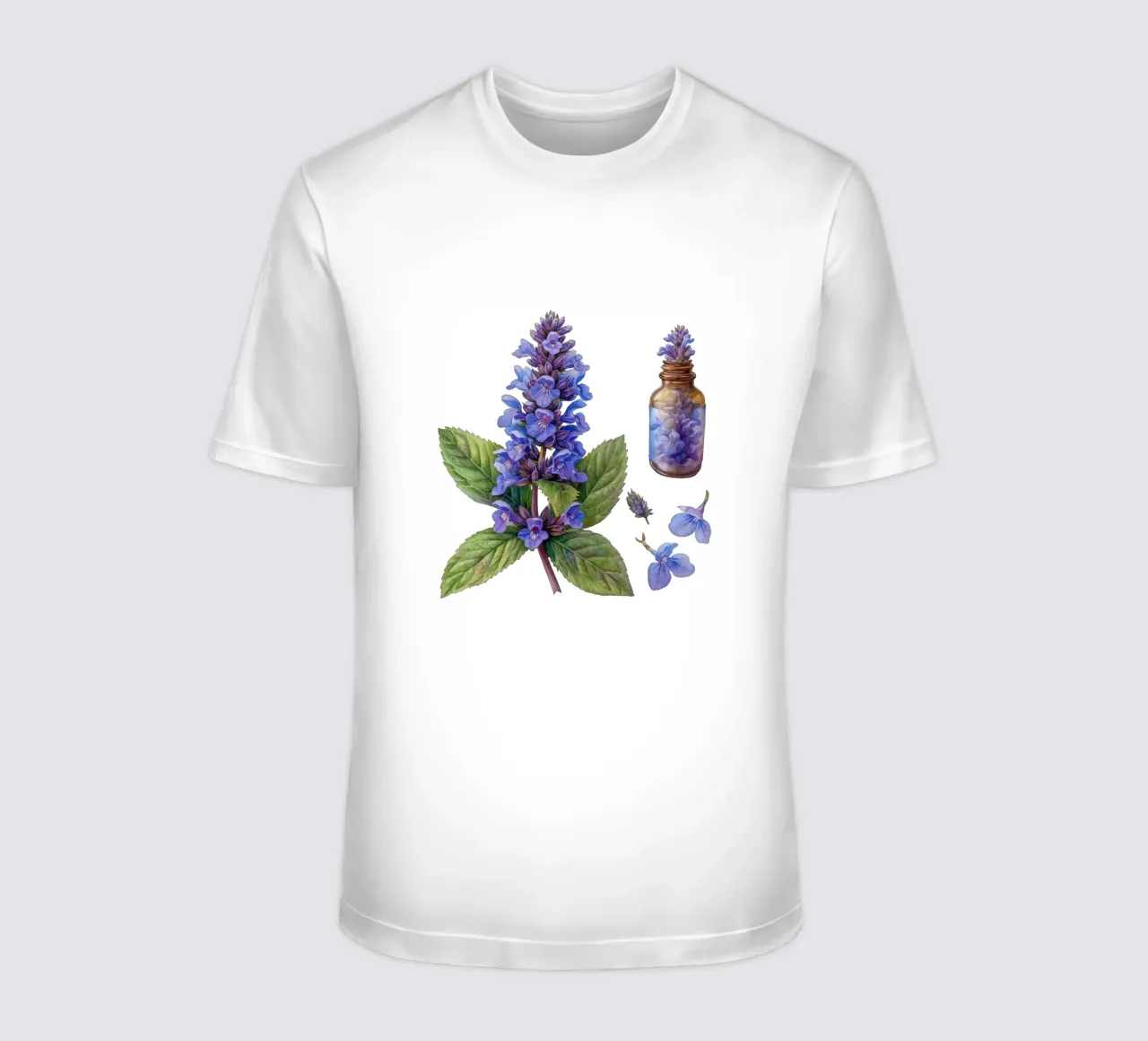 Catmint Flower 4 t-shirt by Bold Blooms