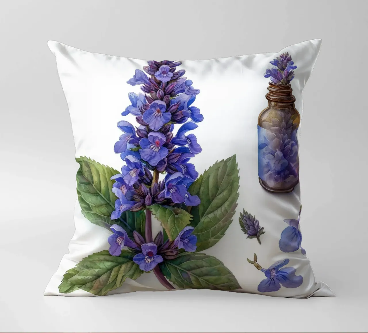 Fiore di menta 4 cuscino da Bold Blooms