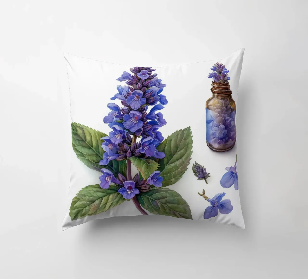Fiore di menta 4 cuscino da Bold Blooms