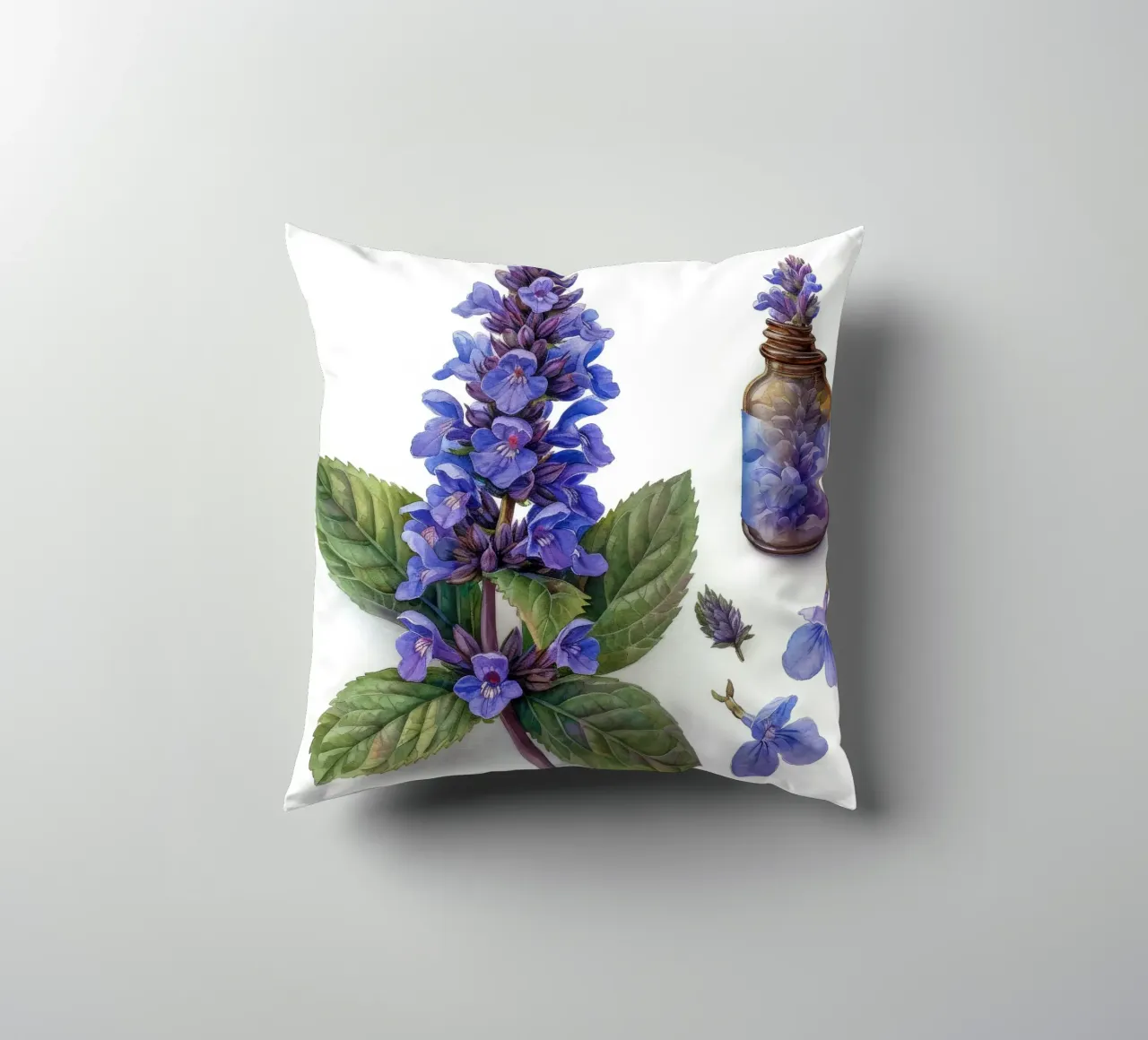 Fiore di menta 4 cuscino da Bold Blooms